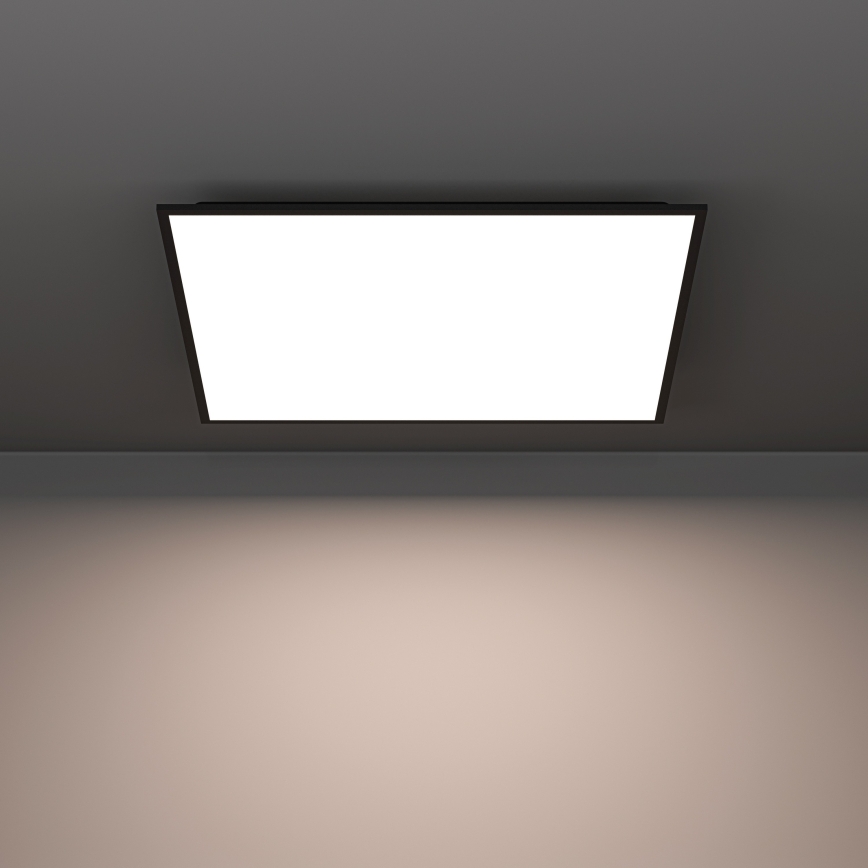 Eglo - LED RGBW dimmbares Aufputzpanel LED/33W/230V 2700-6500K 60x60 cm schwarz