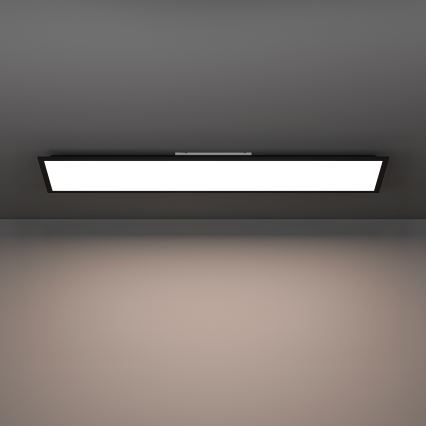 Eglo - LED RGBW dimmbares Aufputz-Panel LED/34W/230V 2700-6500K 120x30 cm schwarz