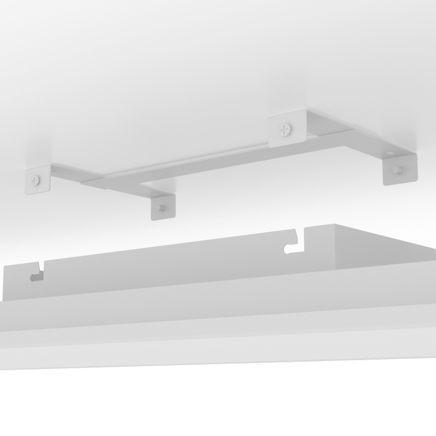 Eglo - LED RGBW dimmbares Aufbaupanel LED/34W/230V 2700-6500K 120x30 cm weiß