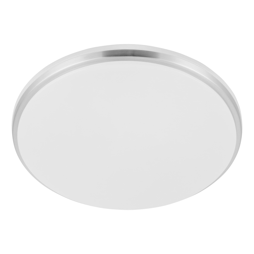 Eglo - LED Badezimmer-Deckenleuchte LED/18W/230V 3000/4000/6500K Ø 34 cm IP54 mattchrom