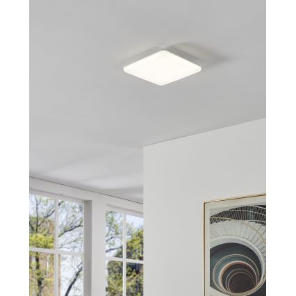 Eglo - LED-Deckenleuchte für Badezimmer LED/20W/230V 2700/4000/6500K 31x31 cm IP54 weiß