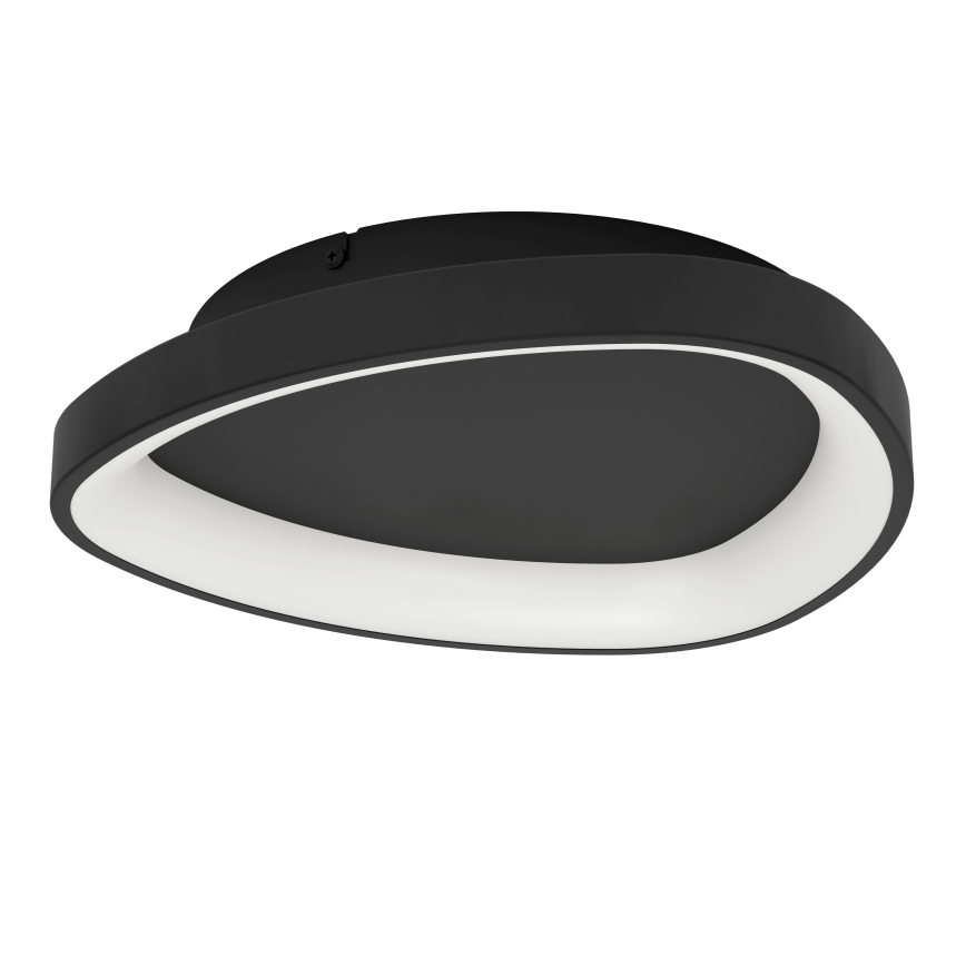 Eglo - Dimmbare LED-Deckenleuchte LED/12W/230V 2700-6500K schwarz + Fernbedienung