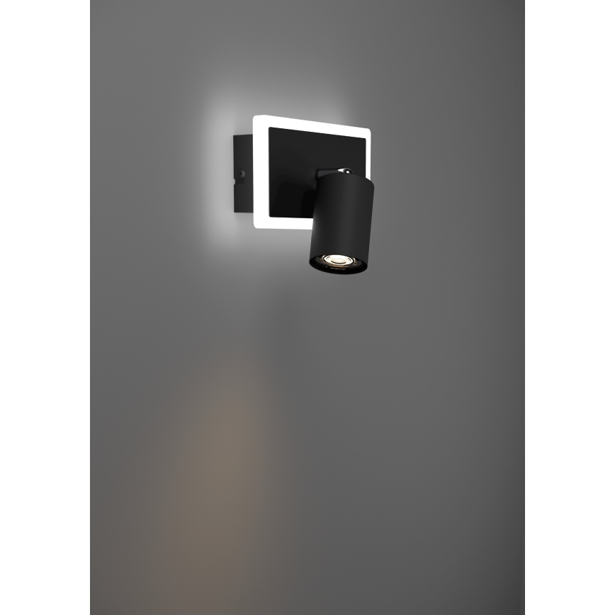 Eglo - LED-Wandspot LED/7W/230V schwarz