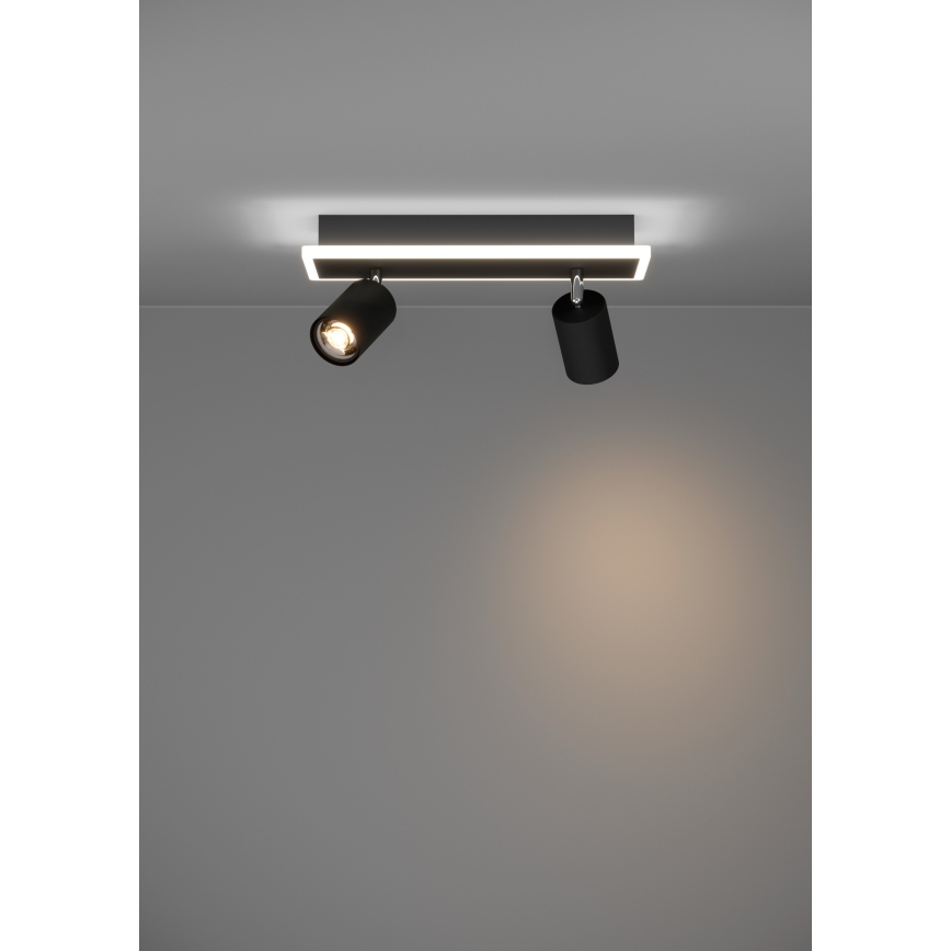 Eglo - LED-Einbaustrahler LED/12W/230V schwarz