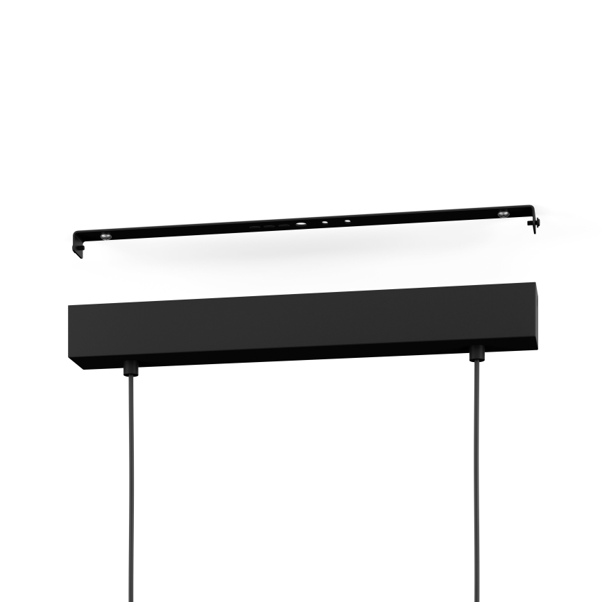 Eglo - Dimmbare LED-Hängeleuchte 2xLED/12,5W/230V+1xLED/15,5W 3000K beige/schwarz