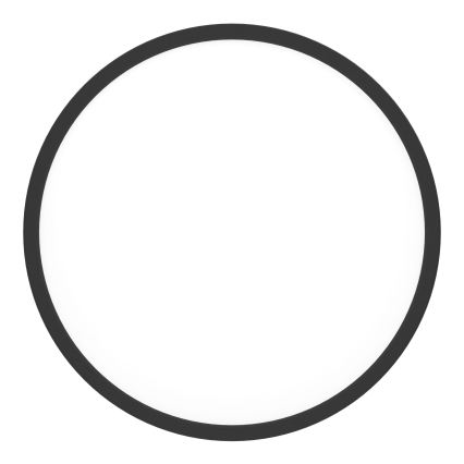 Eglo - LED RGBW dimmbare Badezimmer-Deckenleuchte LED/17,5W/230V 2700-6500K Ø 39,9 cm IP44 schwarz