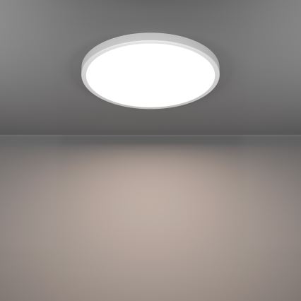 Eglo - LED RGBW dimmbare Badezimmer-Deckenleuchte LED/17,5W/230V 2700-6500K Ø 39,9 cm IP44 weiß