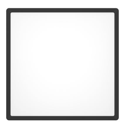 Eglo - LED RGBW dimmbare Badezimmer-Deckenleuchte LED/17,8W/230V 2700-6500K Ø 39,9 cm IP44 schwarz