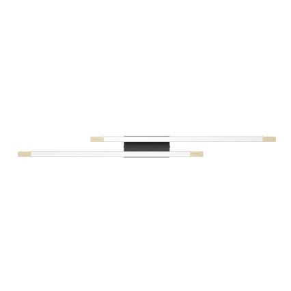Eglo - Dimmbare LED-Deckenleuchte 2xLED/10W/230V 3000K schwarz/beige