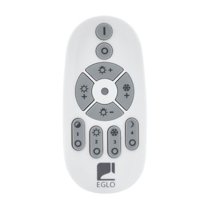 Eglo - Dimmbare LED-Deckenleuchte 2xLED/17W/230V +1xLED/4,2W 2700-6500K + Fernbedienung