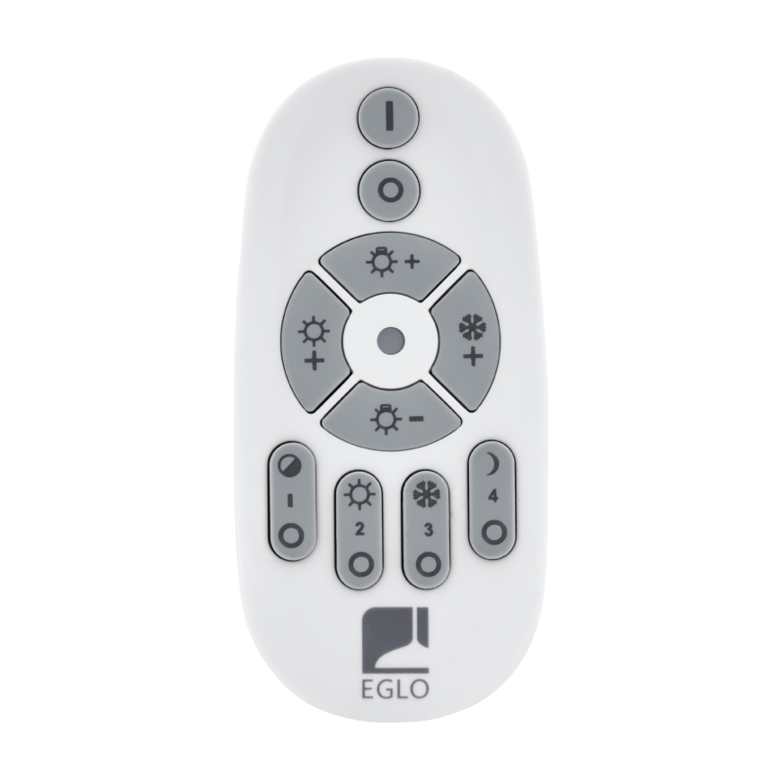 Eglo - Dimmbare LED-Deckenleuchte 2xLED/17W/230V +1xLED/4,2W 2700-6500K + Fernbedienung