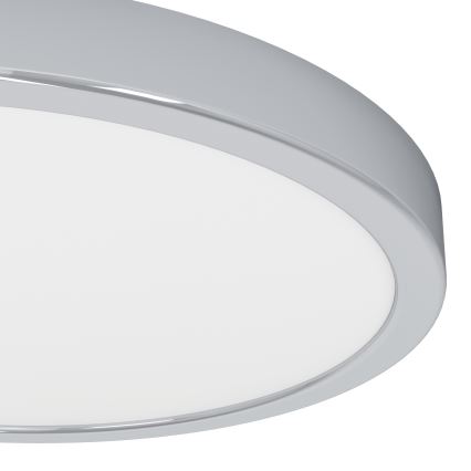 Eglo - LED-Badezimmer-Deckenleuchte LED/14,2W/230V 2700/4000/6500K Ø 27,8 cm IP44 glänzendes Chrom