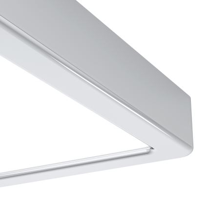 Eglo - LED-Badezimmer-Deckenleuchte LED/7W/230V 2700/4000/6500K 15x15 cm IP44 glänzender Chrom