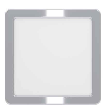 Eglo - LED-Badezimmer-Deckenleuchte LED/7W/230V 2700/4000/6500K 15x15 cm IP44 glänzender Chrom