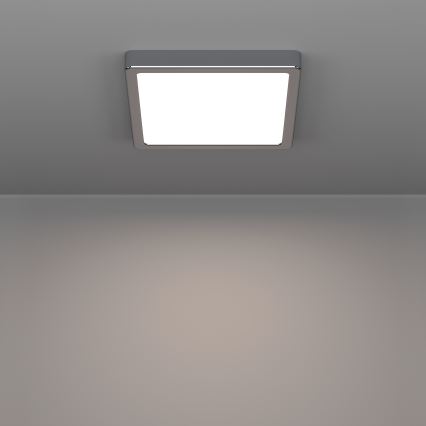 Eglo - LED-Badezimmer-Deckenleuchte LED/10,5W/230V 2700/4000/6500K 22x22 cm IP44 chromglänzend
