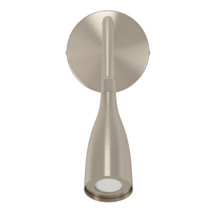 Eglo - Flexible LED-Wandleuchte mit USB, 3,8 W, 230 V, mattchrom