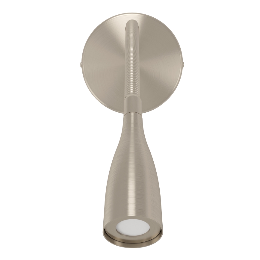 Eglo - Flexible LED-Wandleuchte mit USB, 3,8 W, 230 V, mattchrom