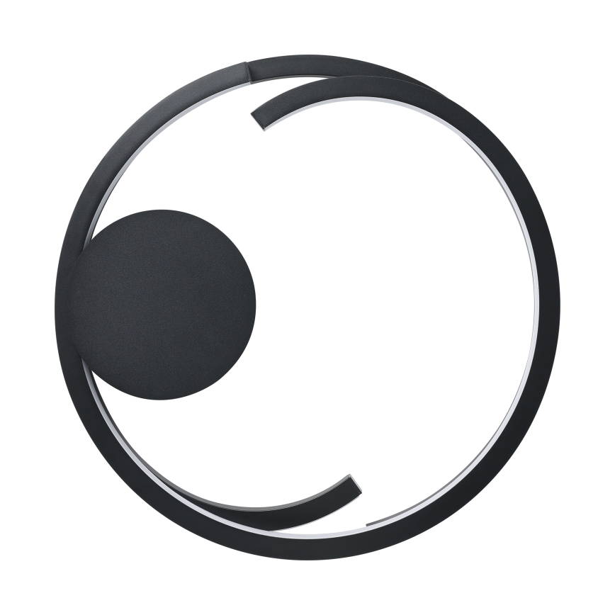 Eglo - LED-dimmbare Deckenleuchte 2xLED/20W/230V 2700-6500K Ø 48 cm schwarz + Fernbedienung