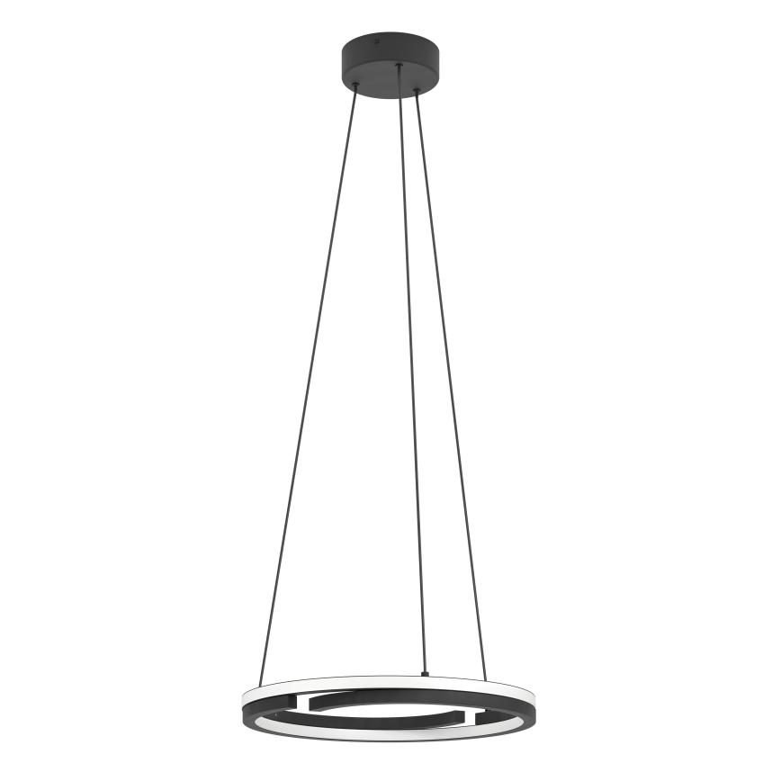 Eglo - Dimmbare LED-Hängeleuchte an Kabel 2xLED/20W/230V 2700-6500K pr. 48 cm schwarz + Fernbedienung