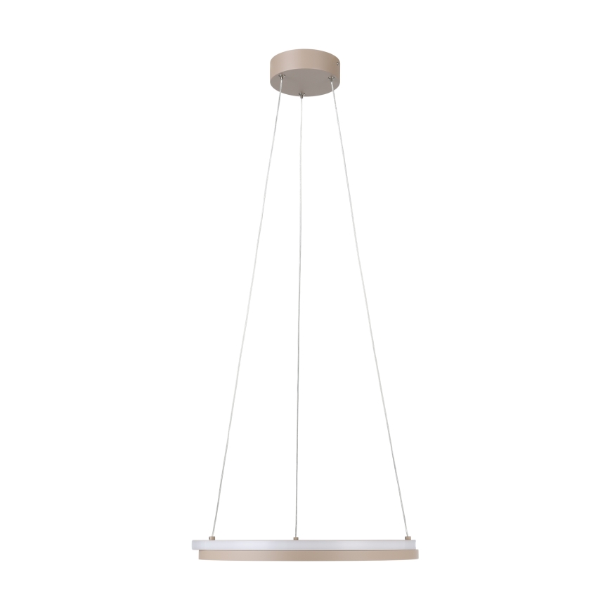 Eglo - LED dimmbare Pendelleuchte an Kabel 2xLED/20W/230V 2700-6500K Durchmesser 48 cm beige + Fernbedienung