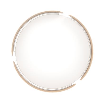 Eglo - LED-Deckenleuchte LED/20W/230V Ø 37 cm beige