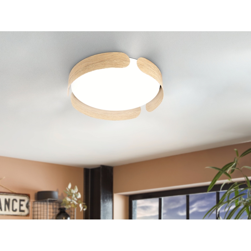 Eglo - LED-Deckenleuchte LED/20W/230V Ø 37 cm beige