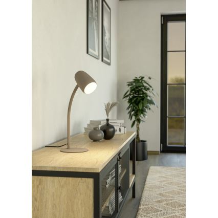 Eglo - Tischleuchte 1xE14/18W/230V cremefarben