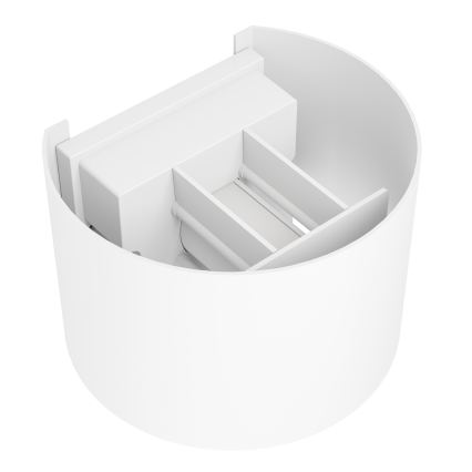 Eglo - LED-Außenwandleuchte 2xLED/2,8W/230V IP54 weiß