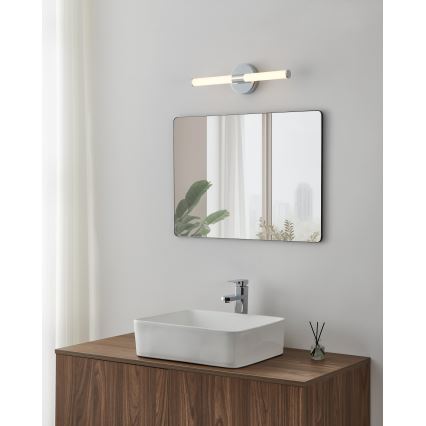 Eglo - LED-Spiegelleuchte für das Badezimmer LED/7,5W/230V 3000/4000/6500K 45 cm IP44 glänzendes Chrom