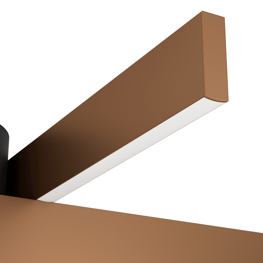 Eglo - LED RGBW dimmbare Deckenleuchte 2xLED/18W/230V kupfer/schwarz