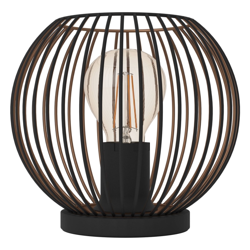Eglo - Tischlampe 1xE27/60W/230V schwarz