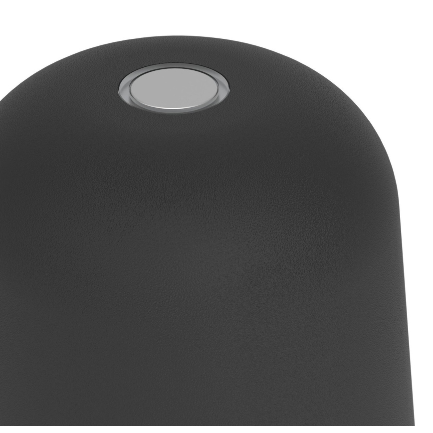 Eglo - Dimmbare LED-Außen-Tischleuchte, touchbedienbar, wiederaufladbar, LED/1,8W/5V 2500/3000/4000K 2500 mAh IP54 schwarz