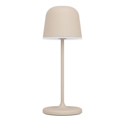 Eglo - LED-dimmbare, wiederaufladbare Außen-Tischleuchte mit Touch-Bedienung LED/1,8W/5V 2500/3000/4000K 2500 mAh IP54 cremefarben