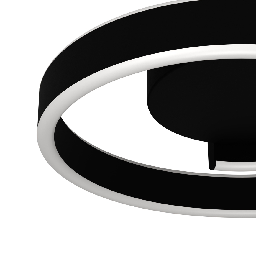 Eglo - LED RGBW dimmbare Deckenleuchte LED/37W/230V 3000-6500K schwarz