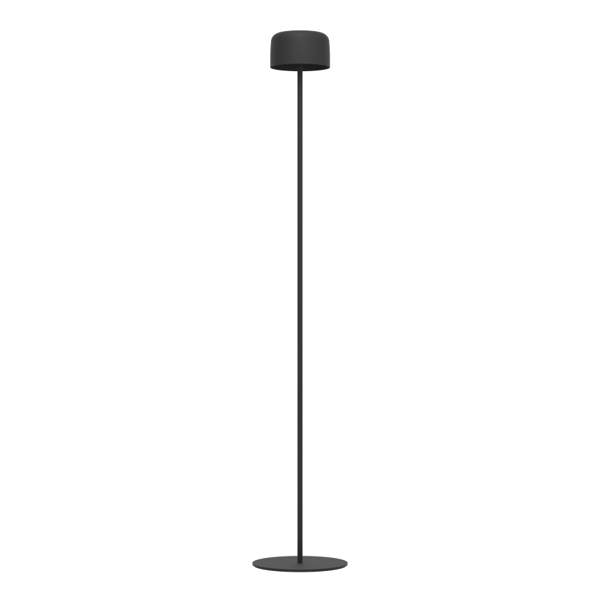 Eglo - Solar-aufladbare LED-Touch-Stehlampe LED/2,8W/3,7V 1800 mAh IP44 schwarz