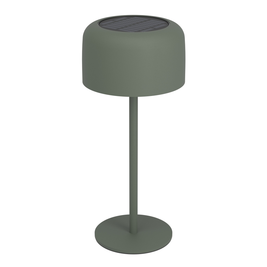 Eglo - LED-Solar-Tischlampe, wiederaufladbar, mit Touch-Bedienung, LED/2,8W/3,7V 1800 mAh IP44, grün