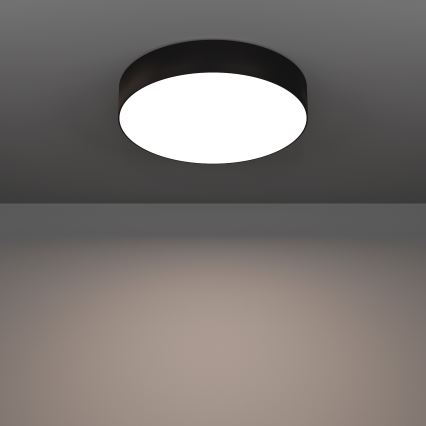 Eglo - LED RGBW dimmbare Deckenleuchte LED/15W/230V 2700–6500K Ø 39 cm schwarz