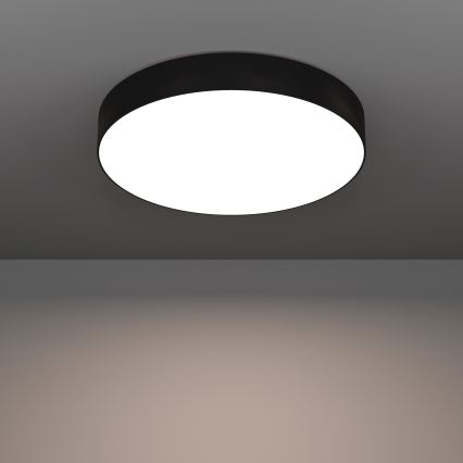 Eglo - Dimmbare RGBW-LED-Deckenleuchte LED/26W/230V 2700-6500K Ø 49 cm schwarz