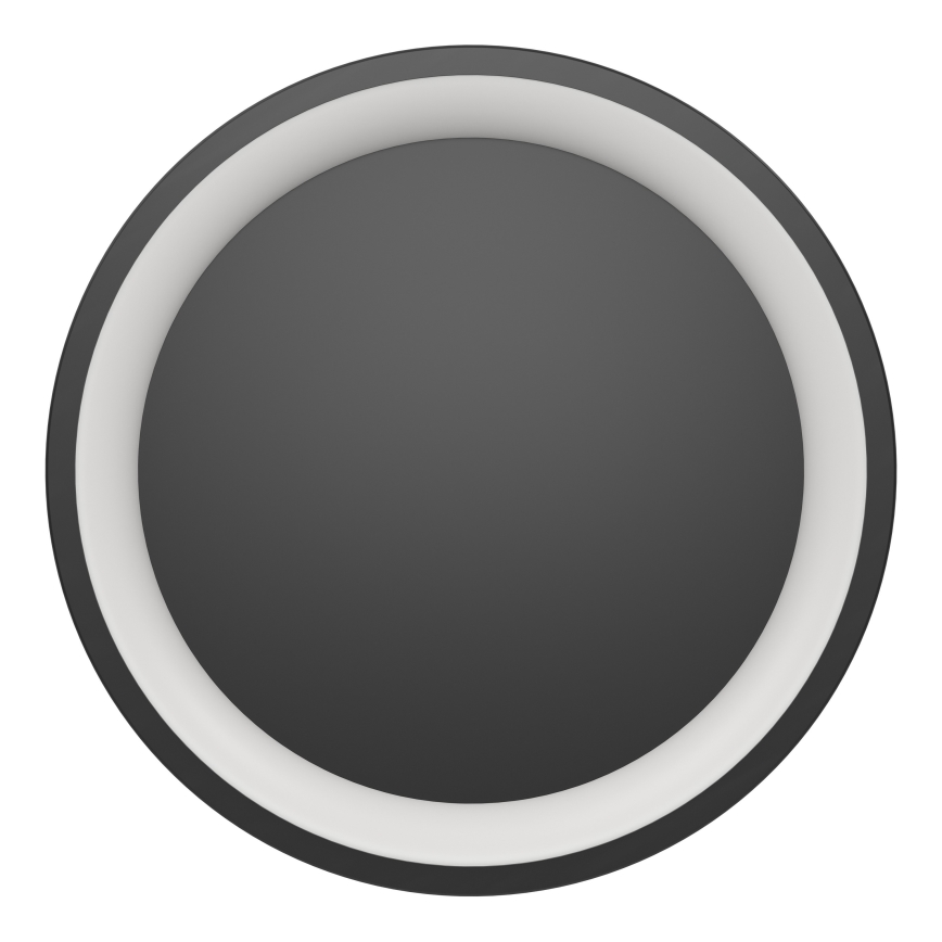 Eglo - LED RGBW dimmbare Deckenleuchte LED/19,6W/230V 2700-6500K Ø 35 cm schwarz