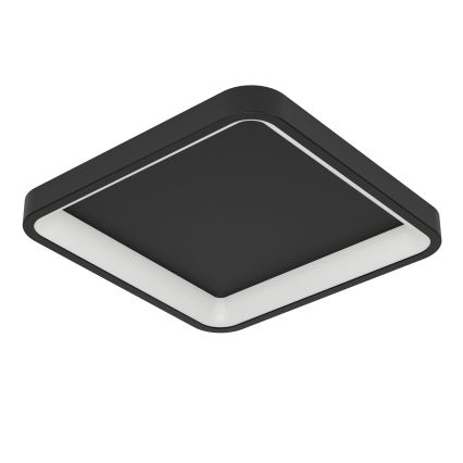 Eglo - LED RGBW dimmbare Deckenleuchte LED/20W/230V 2700-6500K 35x35 cm schwarz