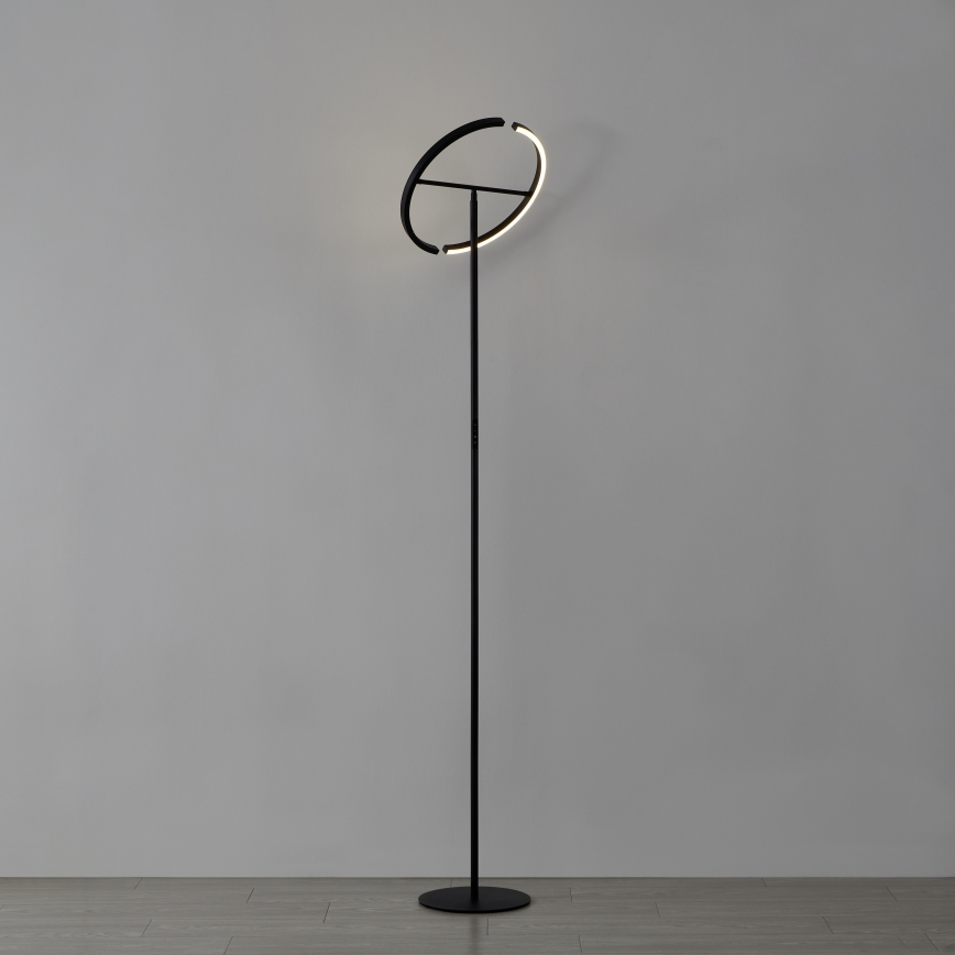 Eglo - Dimmbare LED-Stehleuchte 2xLED/8,8W/230V schwarz