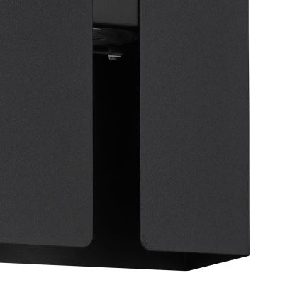 Eglo - LED-Außenwandleuchte 2xLED/4W/230V 2700/4000/6000K. IP44 schwarz