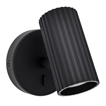 Eglo - Wandspot 1xGU10/5W/230V schwarz