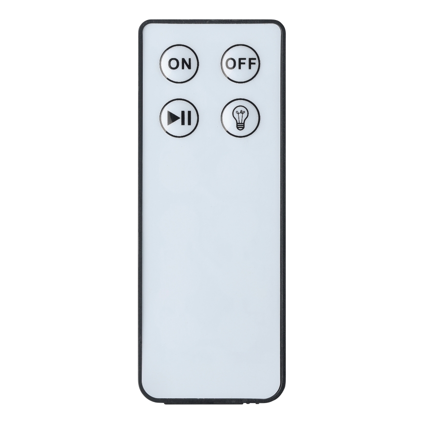 Eglo - 3er-Set RGB-LED-Außenleuchte, 1W/230V, IP44, schwarz, inkl. Fernbedienung