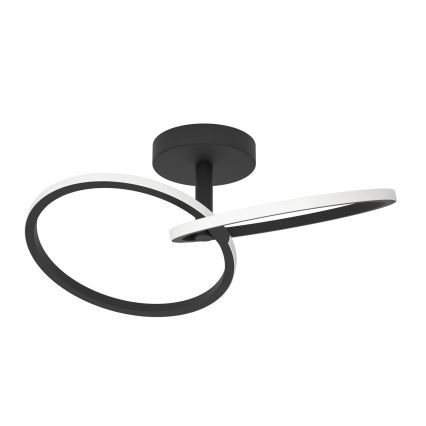 Eglo - LED-Deckenleuchte LED/12W/230V 2700/4000/6500K schwarz