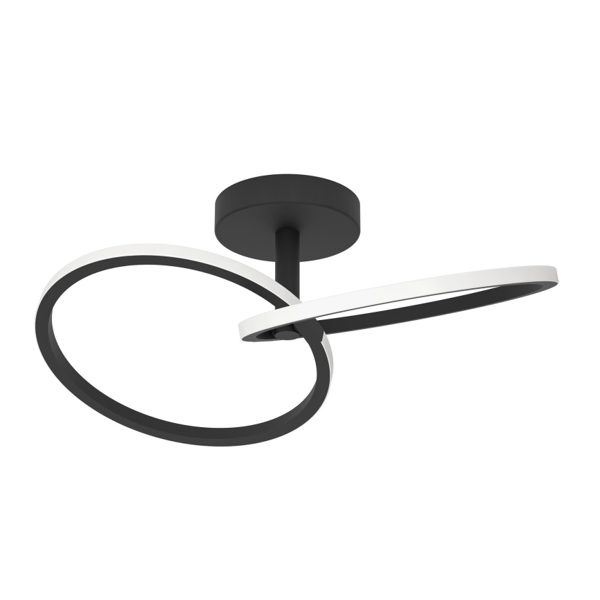 Eglo - LED-Deckenleuchte LED/12W/230V 2700/4000/6500K schwarz