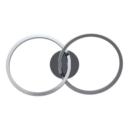 Eglo - LED-Deckenleuchte LED/12W/230V 2700/4000/6500K glänzender Chrom