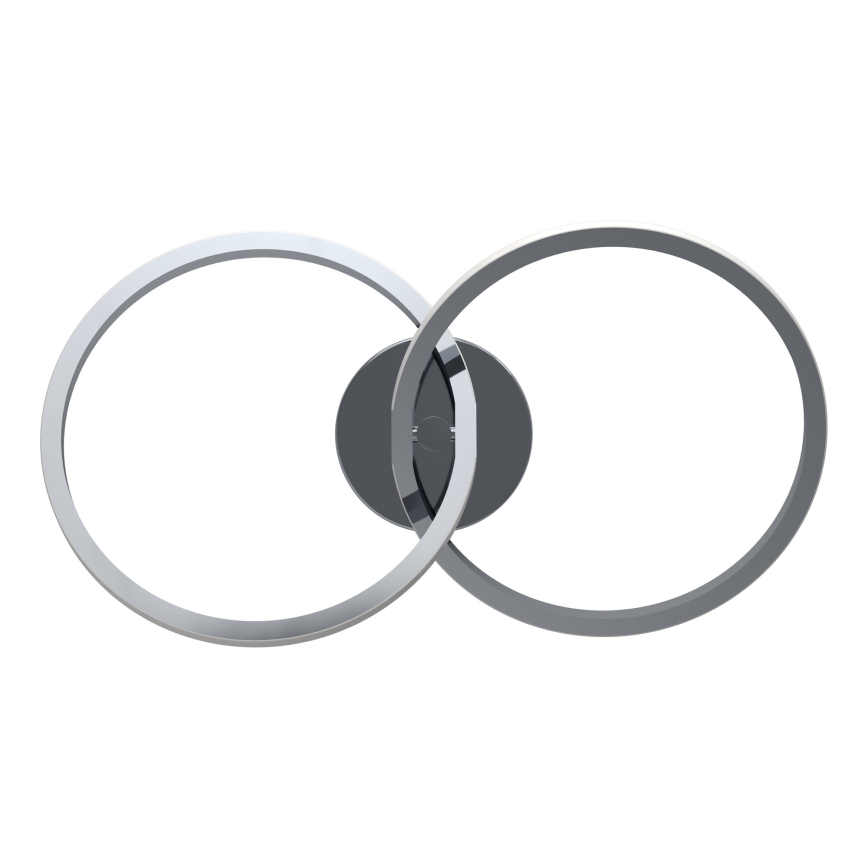 Eglo - LED-Deckenleuchte LED/12W/230V 2700/4000/6500K glänzender Chrom