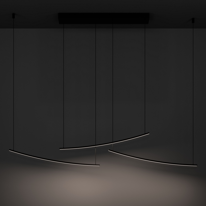 Eglo - LED-dimmbare Pendelleuchte an Kabel LED/22W/230V 2700/4000/6500K schwarz