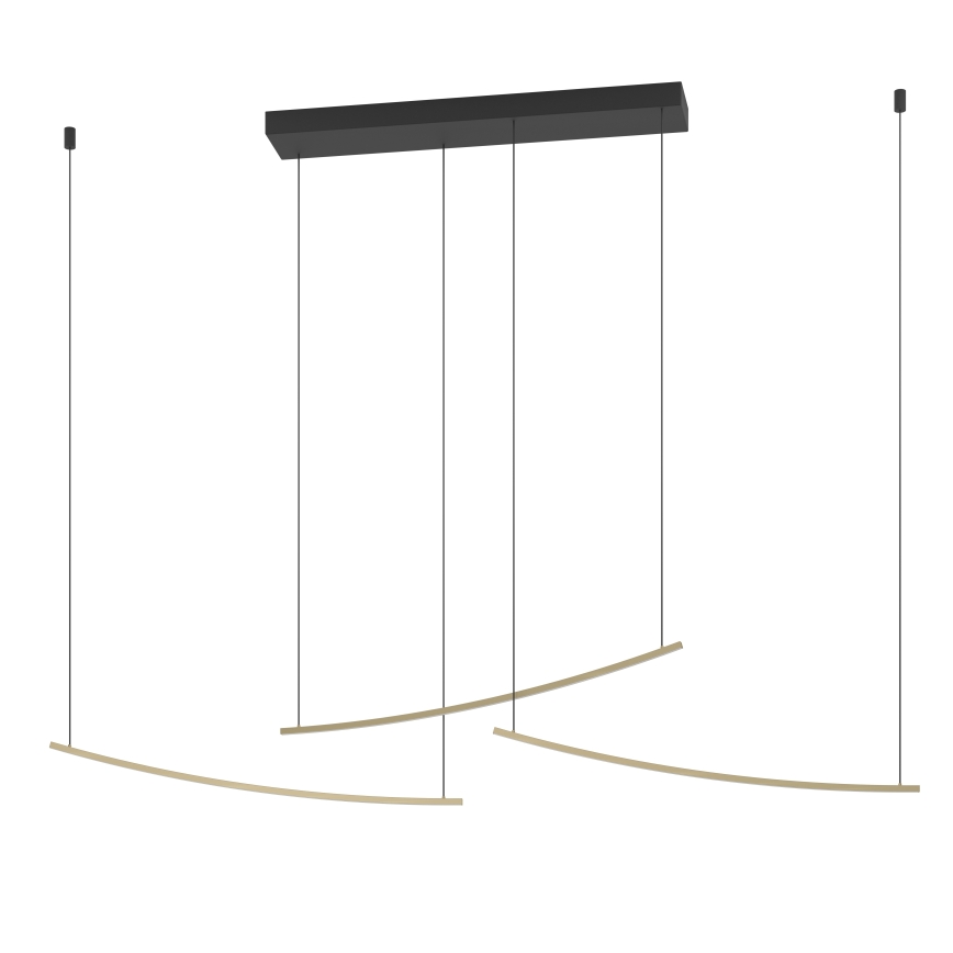 Eglo  - LED-dimmbare Pendelleuchte an Stahlseil LED/22W/230V 2700/4000/6500K goldfarben